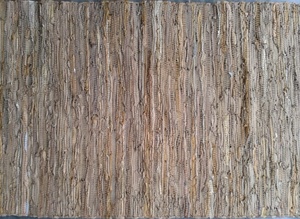 Jennings พรมเศษผ้าทำจากหนังงานสานมือสำหรับใช้ในบ้านและโรงแรม - Product Image 6