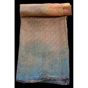 Vintage bohème Indigo réversible Kantha couette cousu à la main coton Kantha jeter couverture pour la maison hôtel ensembles de literie pour l'été - Product Image 2