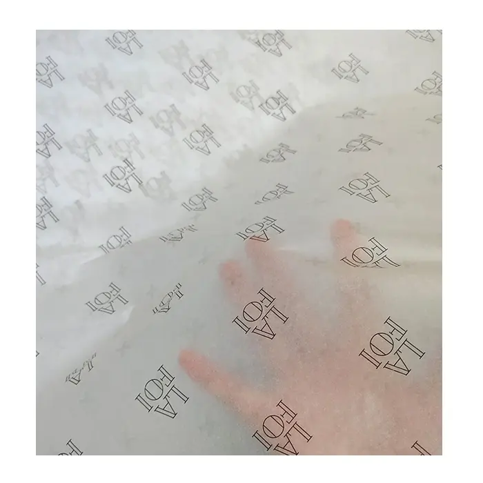 factory wholesale custom logo 17g cloth shoes bag transparent wrapping paper white tissue paper