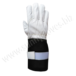 ถุงมือเชื่อมหนังอาร์กอน,งานเชื่อม CE Goatskin Cowhide - Product Image 1