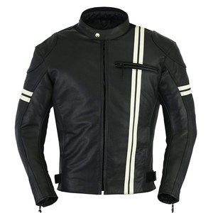 Chaqueta de cuero para motocicleta para hombre, chaqueta de carreras con diferentes diseños, hecha en paquistaní - Product Image 2