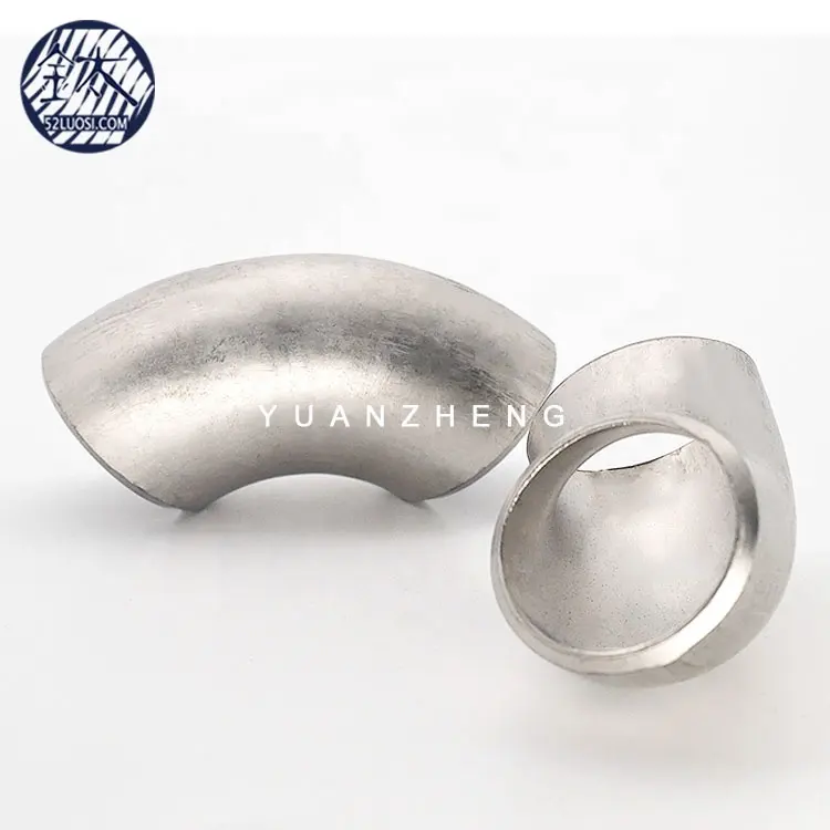 Corrosion resistance Butt Welded 90 Degree Gr2 Titanium Seamless Elbow Fittings