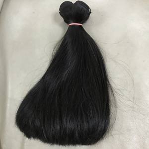 Meilleure vente Super Double cuticule aligné Remy wefted waves brut unique donneur droite noir vietnamien Extensions de cheveux humains - Product Image 1