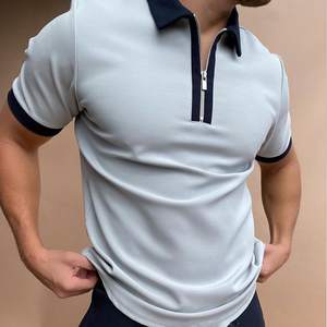 Camiseta de manga corta para hombre, Polo con logo, 100% algodón, suave - Product Image 4
