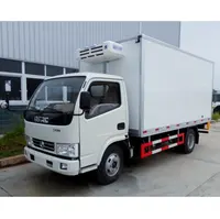 ब्रांड नई डोंगफेंग 3 टन रेफ्रिजरेटर ठंड बॉक्स ट्रक फ्रीजर वैन ट्रक बिक्री के लिए