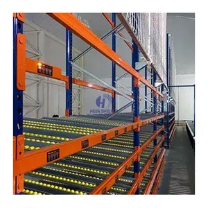 heda Automatic warehouse shelf storage rolling rack sliding shelf