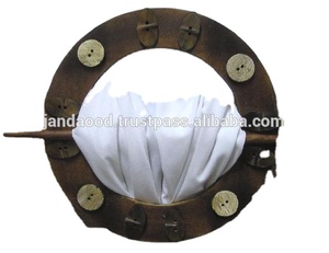 High Quality Wooden <b>Curtain</b> Holder With Mosaic of Horn <b>Curtain</b> Holder Indian Wooden Crafts for Home Decoration - Product Image 1