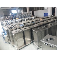 Machine de remplissage liquide pneumatique semi-automatique pour magasin, doseur de pâte visqueuse, remplisseuse manuelle de gel cosmétique