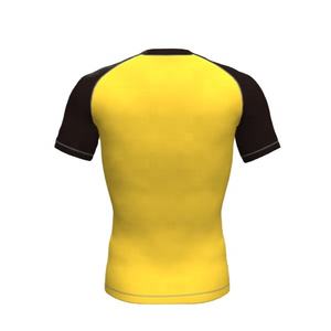 Camisa de compresión deportiva para hombre, camisa de compresión con estampado personalizado por sublimación, venta al por mayor - Product Image 3