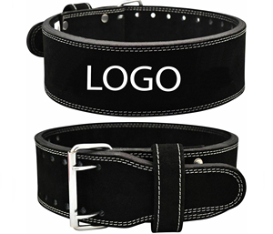 Cinturón de cuero para levantamiento de pesas, correa de cuero de primera calidad para gimnasio - Product Image 1