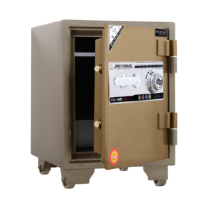 กุญแจล็อคประตูเหล็ก ELINE SAFE EN-59C รุ่นขายดี คุณภาพสูง ปลดล็อคด้วยลายนิ้วมือ รหัสผ่าน และกุญแจเคลือบสีฝุ่น ใช้งานง่าย - Product Image 2