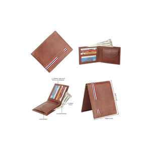 Cartera de cuero para hombre de calidad Premium genuina 100%, tarjetero de gama alta para hombre para bolsos - Product Image 4