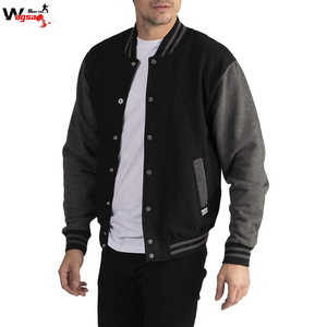 Blouson de Baseball pour hommes, en laine, personnalisé, taille Plus, vente en gros, collection - Product Image 2