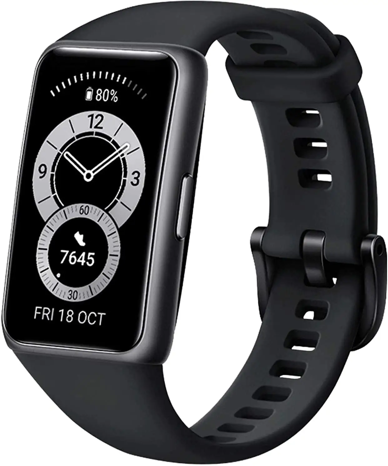 HUAWEI Band 6 Fitness Tracker Smartwatch for Men Women, 1.47''AMOLED Color Screen, Smart Bracelet Smart Watches Black