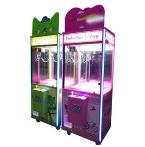 Machine de jeu en forme d'animaux à pince, Mini grue en bois, parc d'attractions, à vendre - Product Image 1