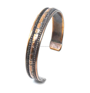 2025 pavo bronce latón 20mm estilo coreano Navidad hecho a mano oro joyería brazaletes gótico Festival pulsera Dubai brazaletes brazalete - Product Image 2