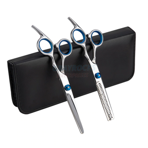 Barber Salon Scissors Shears New Fashion Customized Stainless Steel Barber Scissors Set - Product Image 5