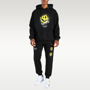 Latest OEM Design Sportswear Zipper Pocket Style Tracksuit Printed Logo Custom Jogging <b>Sets</b> - Product Image 6