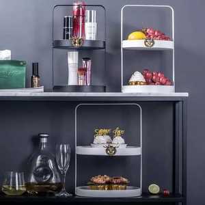 Assiettes de mariage décoratives, pour restaurant et hôtel, support à gâteaux à 2 niveaux, offre spéciale, 2020 - Product Image 4