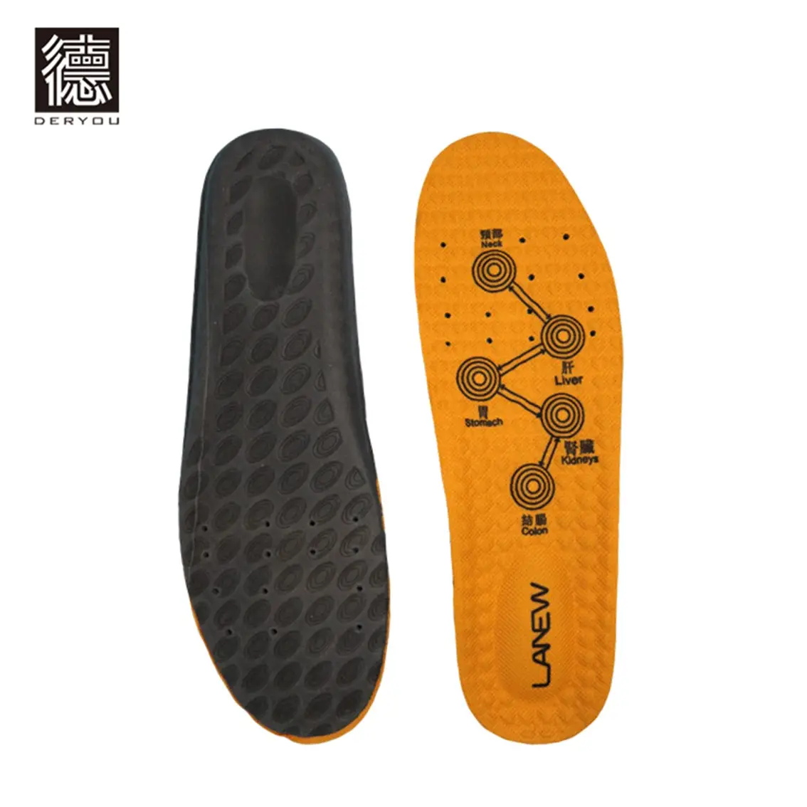 Fußpflege Magnet Schuhe Einlegesohlen Pads magnetische Einlegesohlen