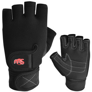 Gants de gym en cuir Fitness Training Musculation Workout Haltérophilie - Product Image 1