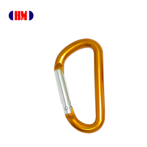Mosquetón de Aluminio en Forma de D L-248, Mini Clip para Llavero, para Mochila, Llaves y Accesorios de Uso Diario - Product Image 1
