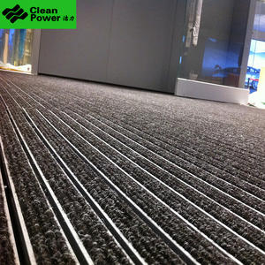 Paillassons de sol en aluminium d'entrée de connexion en caoutchouc de taille personnalisée robuste adaptés à une utilisation intérieure et extérieure - Product Image 5