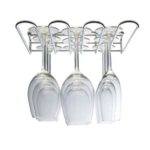 Estante de copa de vino de Metal montado en la pared de Metal de alta calidad soporte de vino para Bar y hoteles Almacenamiento de whisky y cerveza para Barware - Product Image 6