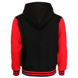 Chaqueta Universitaria Bomber Personalizada OEM para Hombre, Impermeable, de Invierno, Talla Grande, Tejida - Product Image 2