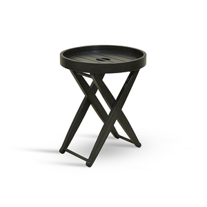 Kona Solid Mahogany <b>Foldable</b> Side <b>Table</b> Classic Modern Design End <b>Table</b> Living Room Home Hotel Furniture - Product Image 1