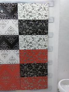 Iluminador esmaltado Digital de cerámica de lujo decorativo, azulejos de pared Interior, decoración de sala de estar de tercera cocción de plata dorada - Product Image 6