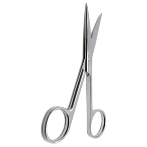Ciseaux chirurgicales droites et tranchantes, ciseaux Standard de 4.5 '', pour enlever les tissus, Instruments de qualité médicale - Product Image 3