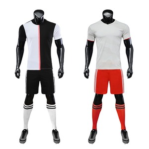 Kits de entrenamiento de fútbol americano unisex hechos a medida, conjuntos de camisetas de tamaño XL, patrón de números lisos, logotipo impreso de algodón y poliéster - Product Image 4