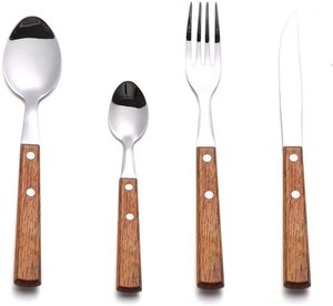 Cuchara grande Cuchara de metal para servir para comer Deliciosa comida Postre utilizado en hoteles Café y cantinas Cubiertos Inoxidable - Product Image 2