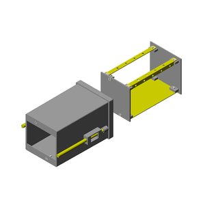 Boîtiers de panneaux électriques GAURANG IC-072-03 en plastique ABS, boîte de jonction et de commande électrique, niveau de protection IP66, certifié CE - Product Image 1