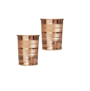 Conception à boire en verre de cuivre de haute qualité avec verre martelé pour hôtel de cuisine à un prix abordable - Product Image 2