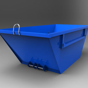 Papelera de acero para residuos - Product Image 1