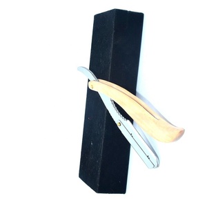 Cắt Cổ Họng Cạo Thẳng Dao Cạo Thép Carbon Barber <span class=keywords><strong>Sharpen</strong></span> Thẳng Dao Cạo Cạo Đức An Toàn Shaver Họng Gỗ Xử Lý Dao Cạo - Product Image 6