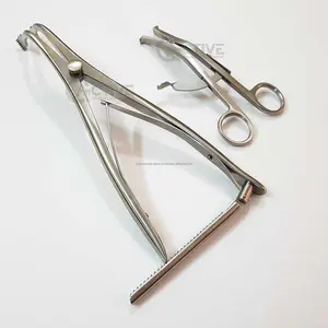 Espalhador de lamina para instrumentos ortopédicos, espinha, cirurgia, retrator, de aço inoxidável, usado para cirurgia de espinha