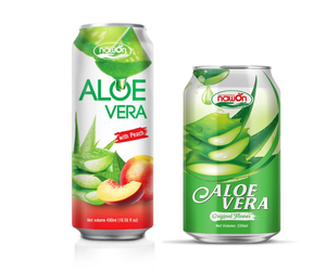 Jus d'aloe vera pur 330 ml, boisson OEM, production de boissons, saveur de fruits tropicaux, export en vrac, fournisseur de marques privées, Vietnam - Product Image 3