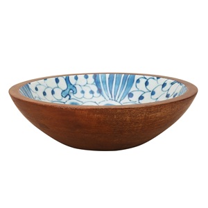 Cuencos de ensalada extra grandes de madera de esmalte superior de alta calidad, cuenco de madera de acacia para ensalada o fruta, cuencos para servir en el hogar y el hotel - Product Image 3