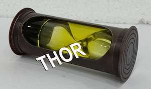 Minuterie de sable horloge de sable noir Antique minuterie décorative décoration de la maison minuterie de sable acrylique décoration de la maison - Product Image 2