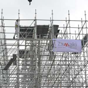 Construction en acier ringlock système d'échafaudage accessoires verticales polonais - Product Image 1