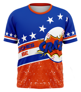 Chemise d'équipe de softball sublimée brodée personnalisée maillots de softball à manches longues de softball respirant évacuant l'humidité - Product Image 4