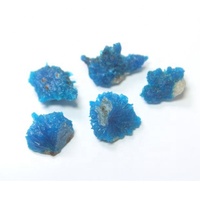 Natürlicher Seltener Cavansit-Kristall Druzy Mikro-Exemplar Raue Edelsteinform 8x13mm-10x18mm Hochwertige Schmuckherstellung