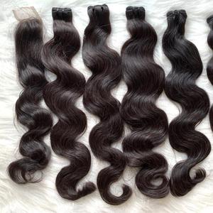 Sóng Cơ Thể Trinh Nữ Lớp Biểu Bì Phù Hợp Phần Mở Rộng Tóc Con Người Hấp Dợn Sóng Bó Tóc Lớp Remy Tóc Phong Cách Thẳng Việt Nam - Product Image 1