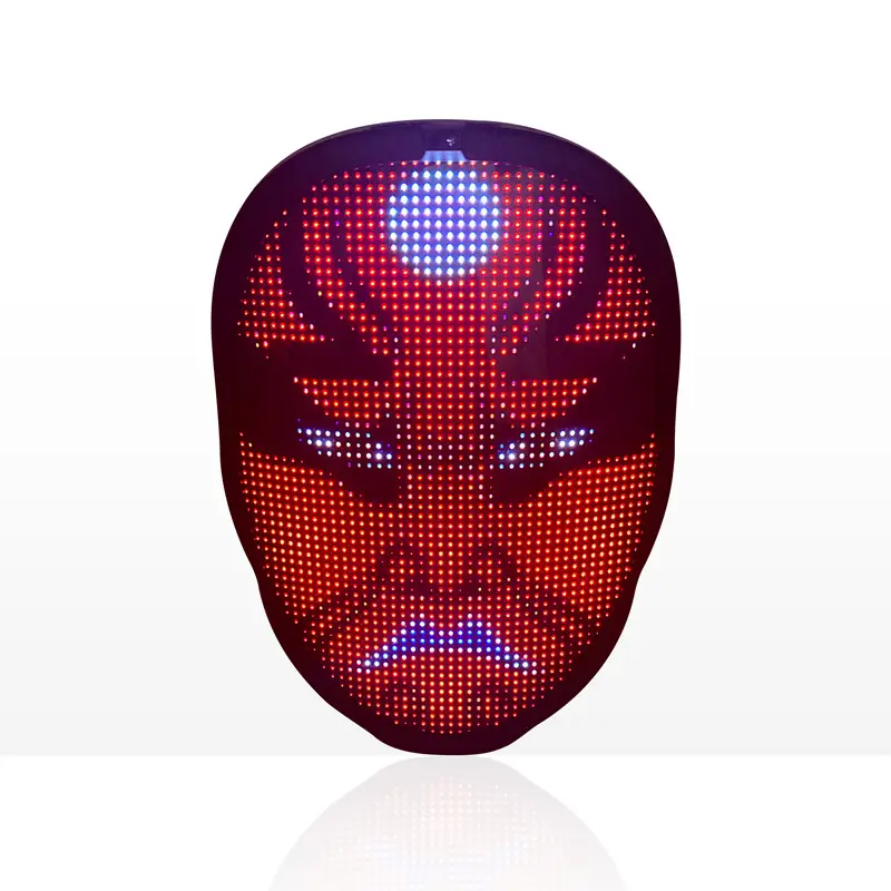 Wieder verwendbare LED-Maske mit variablen Mustern