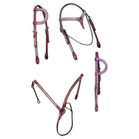 Cuir Western Headstall.