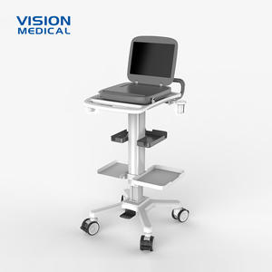 50kg peralatan medis seluler gaya industri troli <span class=keywords><strong>Ultrasound</strong></span> multifungsi dengan konstruksi logam tahan lama untuk rumah sakit - Product Image 5