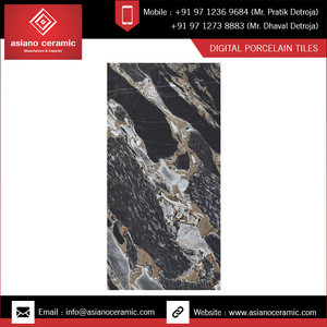 กระเบื้องปูพื้นพอร์ซเลนวิทริฟายด์สีขาวอาร์กอส ดีไซน์ใหม่ ขนาด 800x1600 มม. หนา 8 มม. สำหรับตกแต่งผนังภายในบ้านสมัยใหม่และใช้ในโรงเรียน - Product Image 2